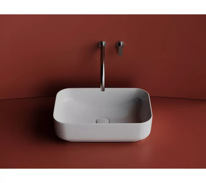 Ceramica Nova Умывальник чаша накладная прямоугольная Element 510*340*140мм, Ширина , в см: 51