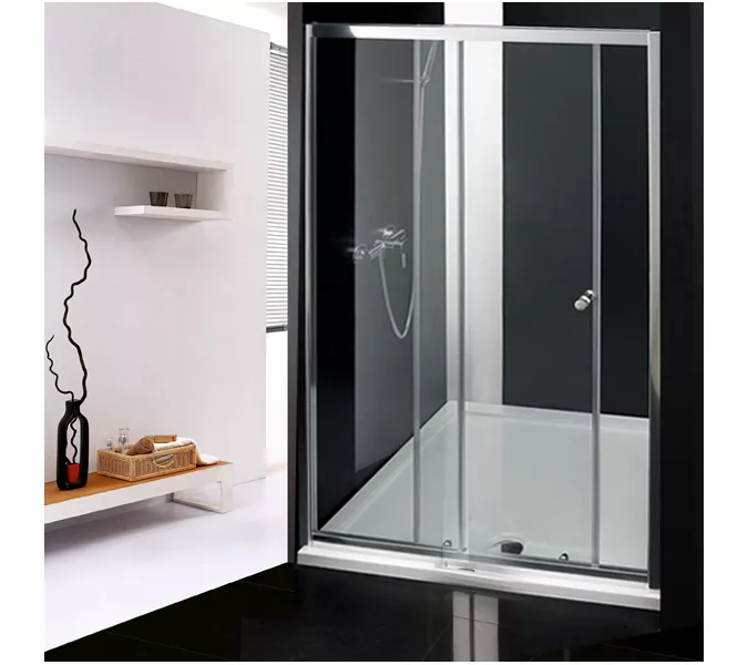 Душевая дверь CEZARES ANIMA-W-BF-1-C-Cr, Цвет стекла: Прозрачный, Цвет профиля: Хром, Выбрать размер: 120