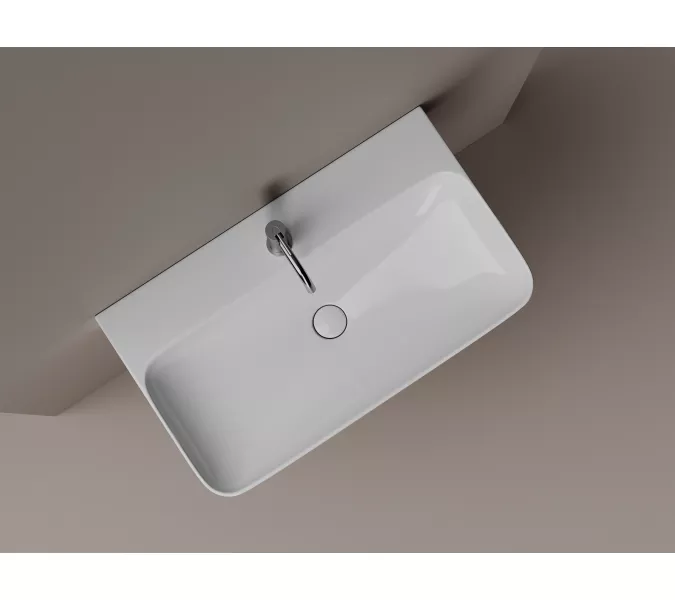 Ceramica Nova Умывальник AURA с 1 отверстием для смесителя, без перелива 800*470*135мм, Ширина , в см: 80, изображение 2