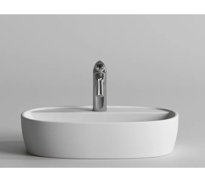 Умывальник Ceramica Nova накладной Element 500*380*120мм, с плоскостью под смеситель, Ширина , в см: 50, изображение 3