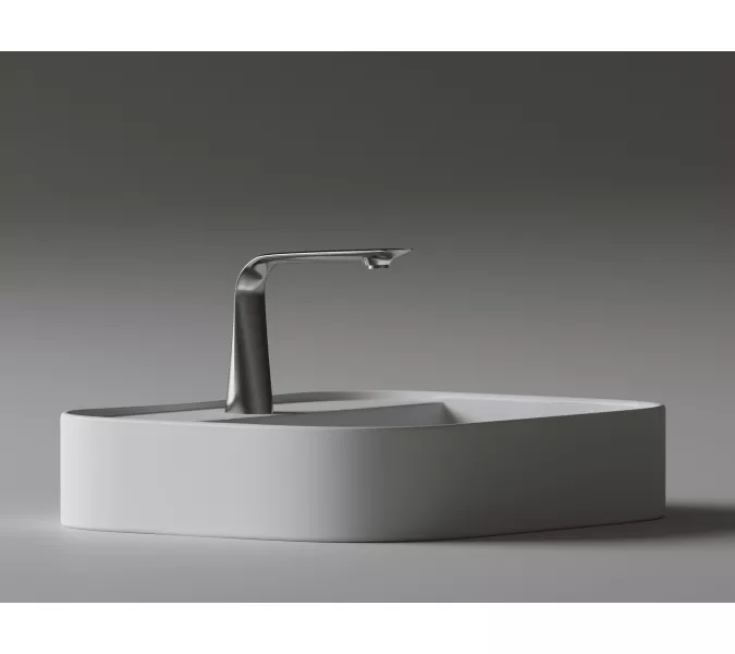 Умывальник чаша Ceramica Nova накладная прямоугольная Element 550*450*110мм, изображение 4