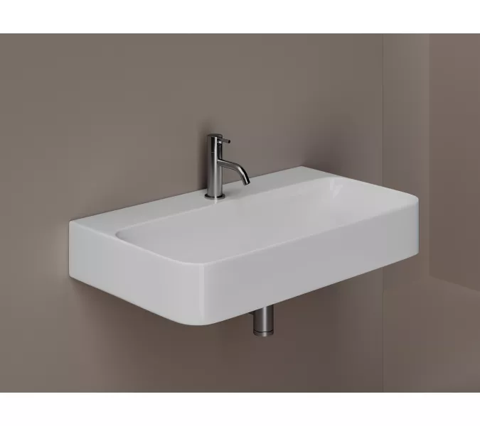 Ceramica Nova Умывальник AURA с 1 отверстием для смесителя, без перелива 800*470*135мм, Ширина , в см: 80, изображение 5