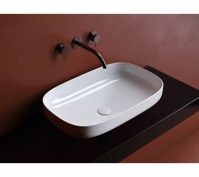 Ceramica Nova Умывальник чаша накладная прямоугольная Element 600*380*150мм, Ширина , в см: 60