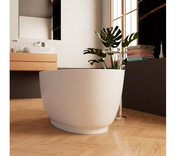 Отдельностоящая ванна Frank F6015/6016  White, Выбрать размер: 150х80, изображение 4