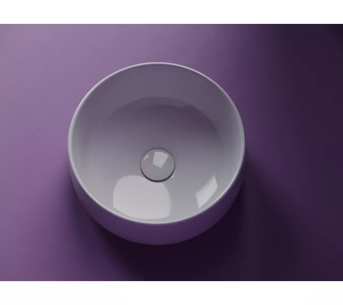 Ceramica Nova Умывальник чаша накладная круглая Element 355*355*150мм, изображение 4
