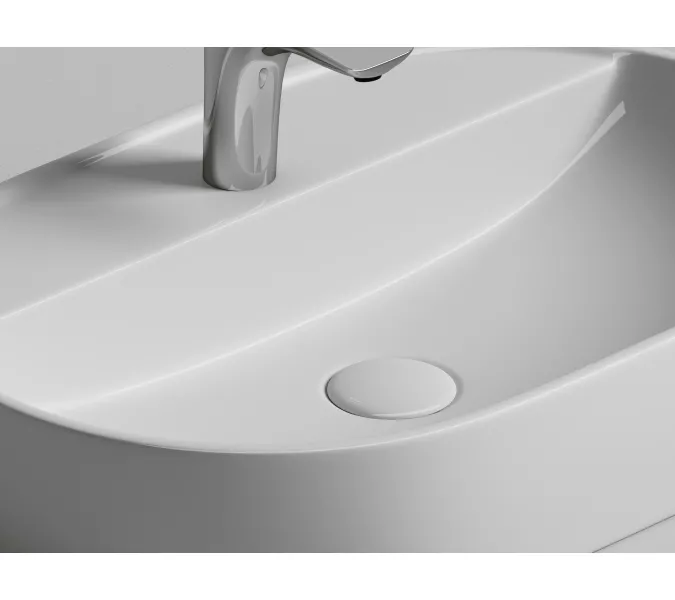 Умывальник Ceramica Nova накладной Element 600*400*125мм, с плоскостью под смеситель, Ширина , в см: 60, изображение 5