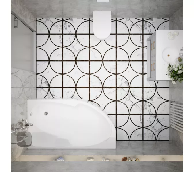 Ванна акриловая Triton София L/ R, Выбрать размер: 150х95, Ориентация: правая, изображение 3