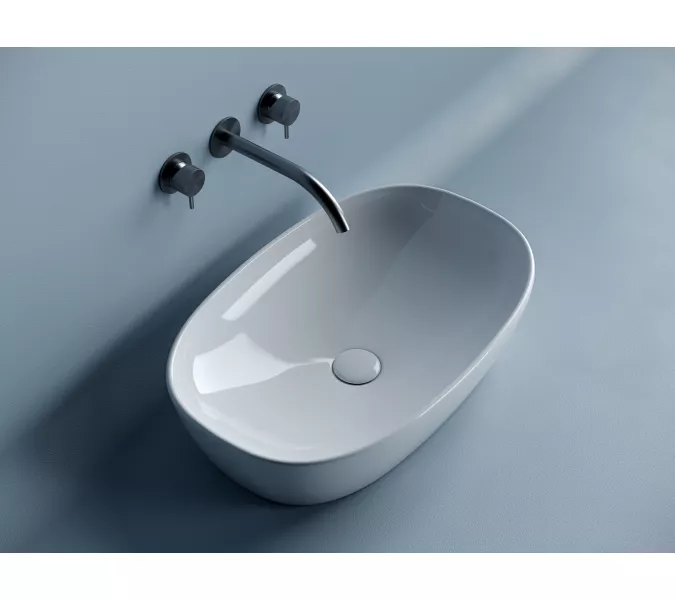 Ceramica Nova Умывальник чаша накладная овальная Element 600*380*140мм, изображение 4