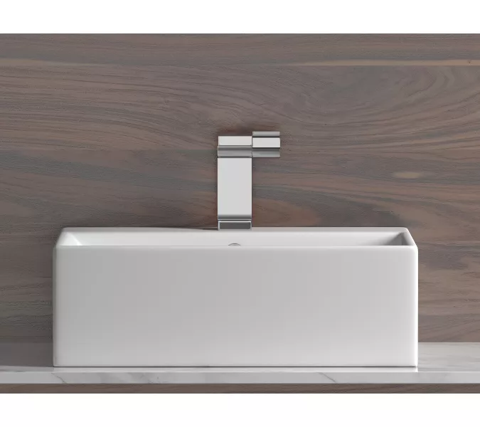 Умывальник чаша Ceramica Nova накладная прямоугольная Element 500*410*160мм, Ширина , в см: 50, изображение 5