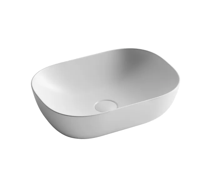 Умывальник чаша Ceramica Nova накладная (Белый Матовый) Element 455*325*135мм, Выбрать цвет: Белый, изображение 8