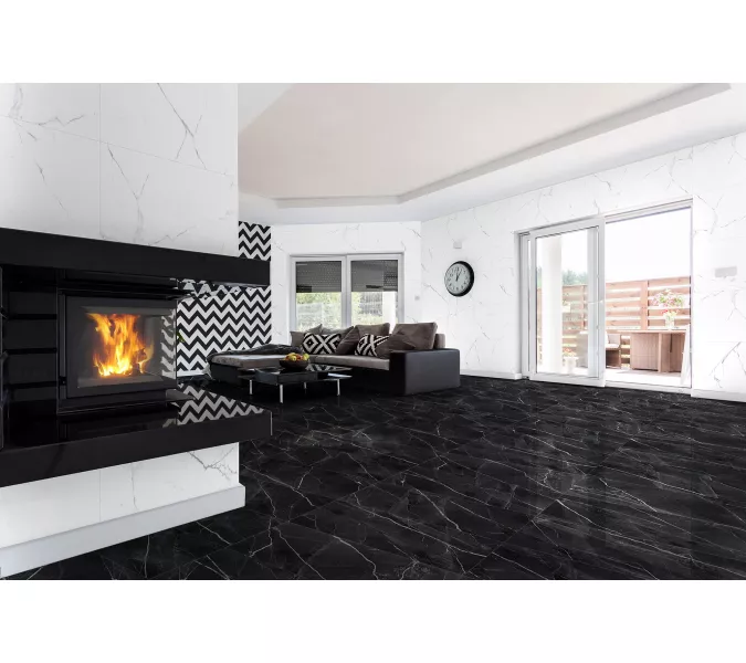 Керамогранит Arcadia_GT Темно-серый  60x120 суперполировка/кв.м, изображение 8