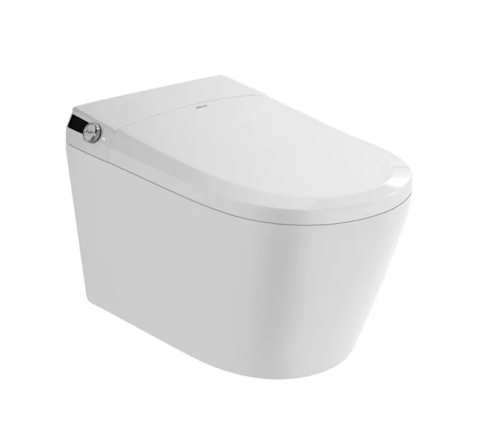 Электронный унитаз-биде ABBER Bequem AC1119S подвесной белый