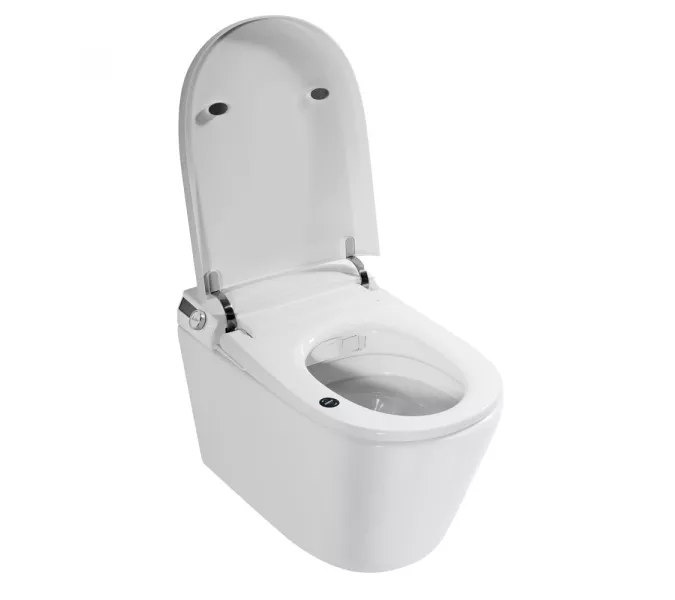 Электронный унитаз-биде ABBER Bequem AC1119S подвесной белый, изображение 11