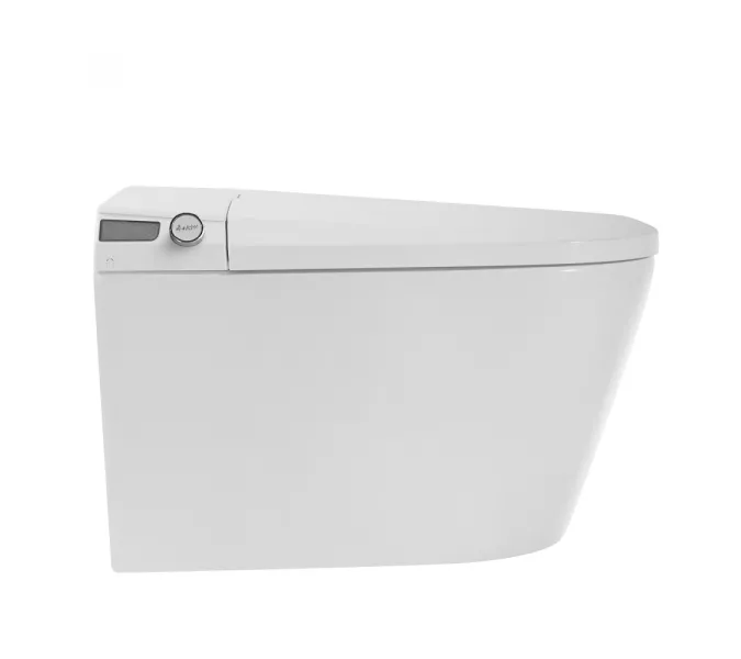 Электронный унитаз-биде ABBER Bequem AC1119S подвесной белый, изображение 12