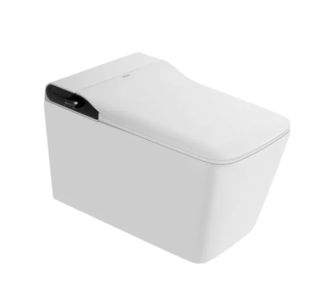 Электронный унитаз-биде ABBER Rechteck AC1215S подвесной белый