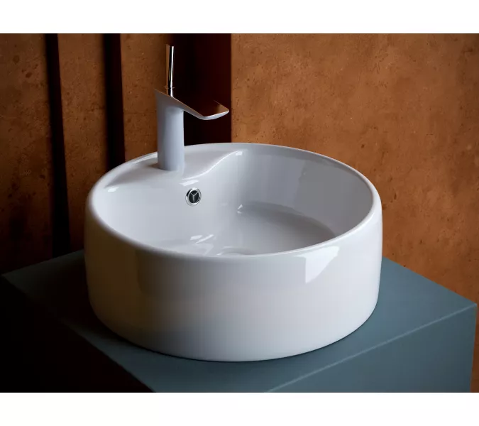 Ceramica Nova Умывальник чаша накладная круглая Element 400*400*150мм, изображение 2