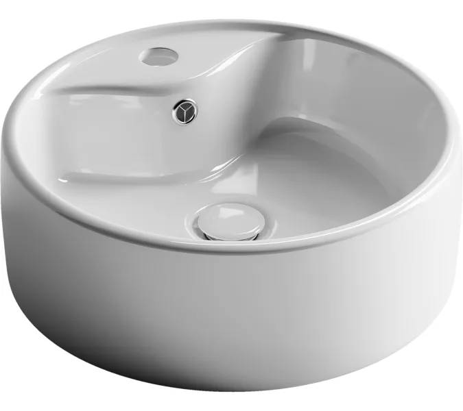 Ceramica Nova Умывальник чаша накладная круглая Element 400*400*150мм, изображение 7