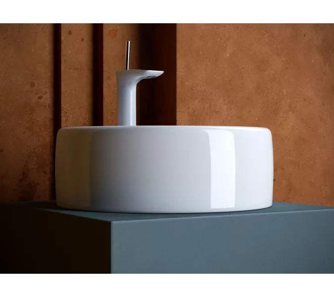 Ceramica Nova Умывальник чаша накладная круглая Element 400*400*150мм, изображение 3