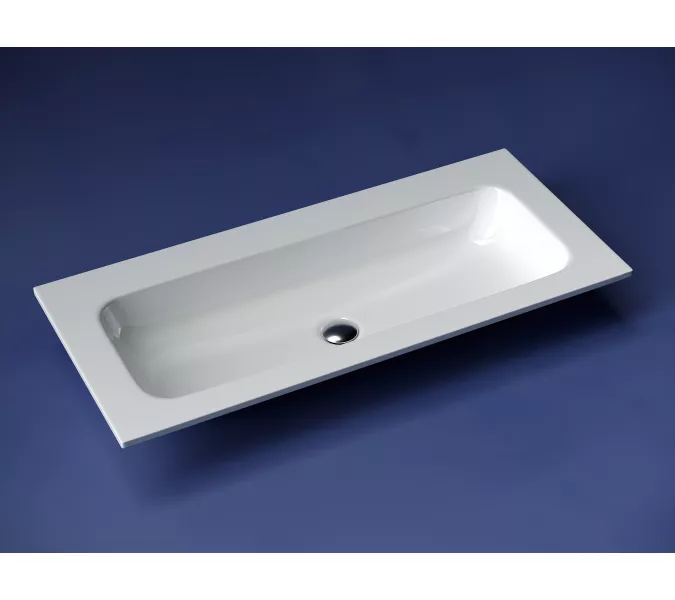 Раковина накладная Ceramica Nova  Grace без отверстия под смеситель, 1010*457*137, Ширина , в см: 101, Выбрать цвет: Белый