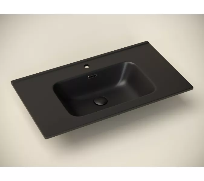 Умывальник Ceramica Nova накладной прямоугольный (цвет Черный Матовый) Element 810*465*180мм, Ширина , в см: 81, Выбрать цвет: Черный