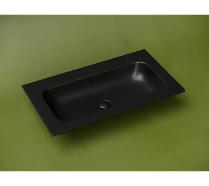 Раковина накладная Ceramica Nova Grace без отверстия под смеситель, 810*457*137мм, Ширина , в см: 81, Выбрать цвет: Черный