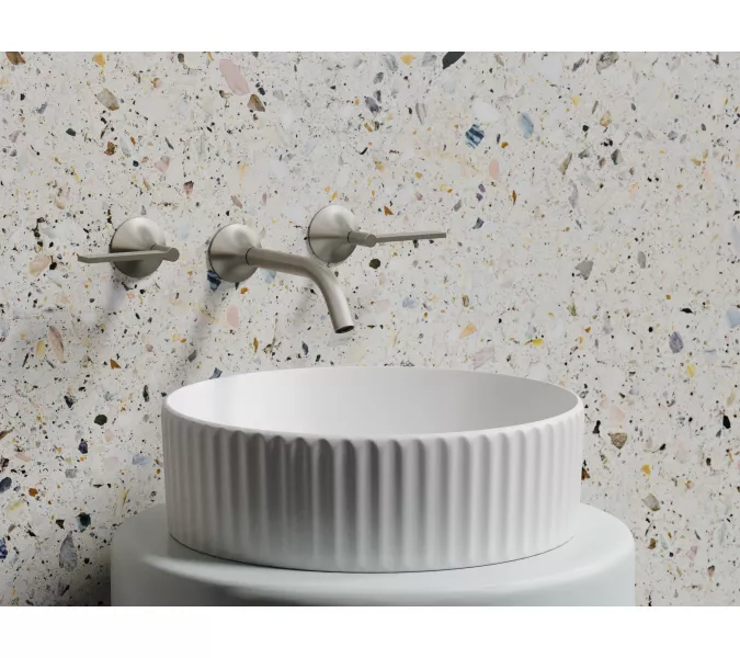 Умывальник чаша Ceramica Nova  накладная круглая (цвет Белый Матовый) Element 360*360*115мм, Выбрать цвет: Белый матовый, изображение 2