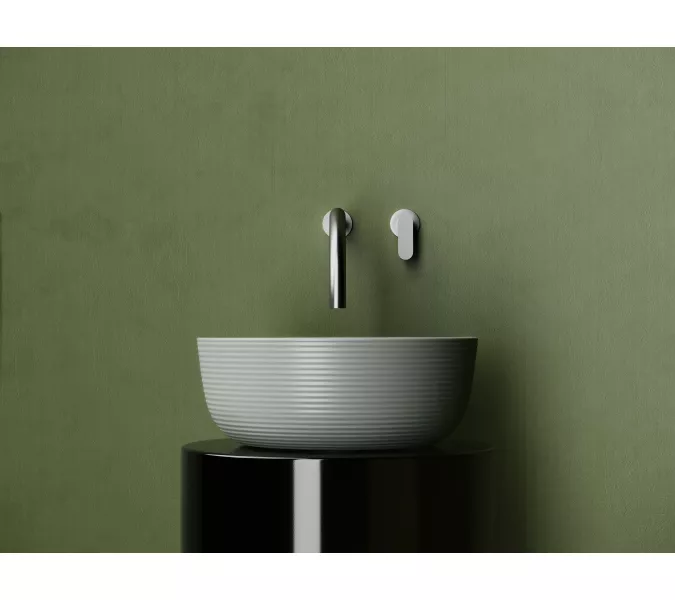 Раковина Ceramica Nova накладная круглая 356*356*135, без перелива, цвет антрацит матовый, Выбрать цвет: Антрацит матовый, изображение 2