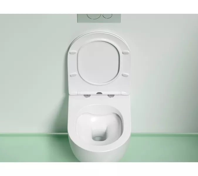 Подвесной унитаз Ceramica Nova Modena  Rimless (цвет Белый Матовый), Выбрать цвет: Белый матовый, изображение 7