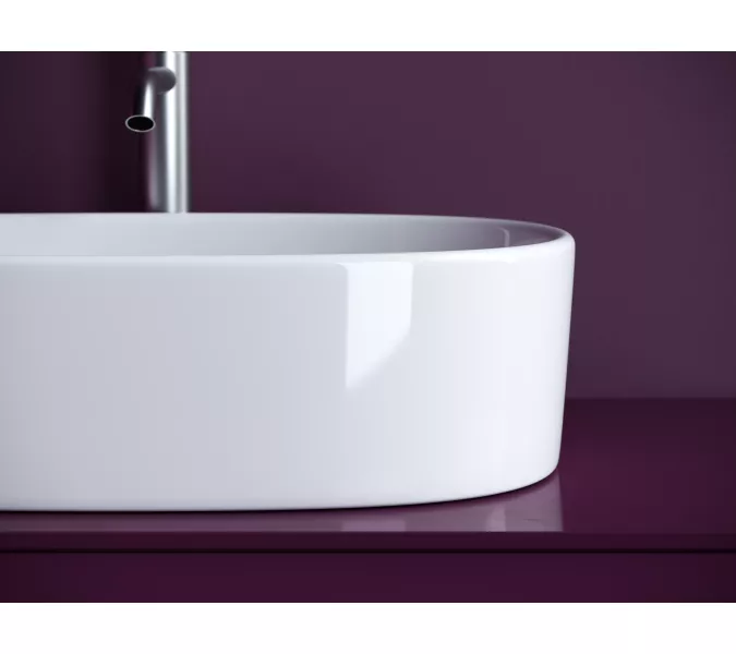 Раковина Ceramica Nova накладная 561*359*149, без перелива, изображение 5