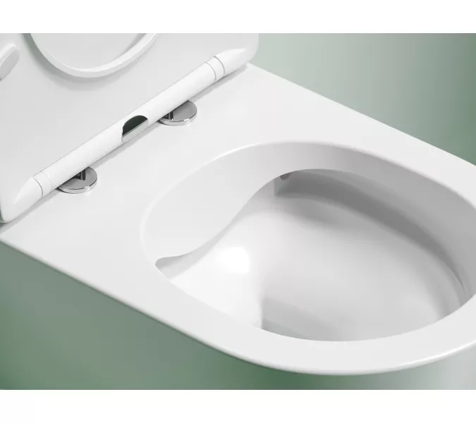 Подвесной унитаз Ceramica Nova Modena  Rimless (цвет Белый Матовый), Выбрать цвет: Белый матовый, изображение 8