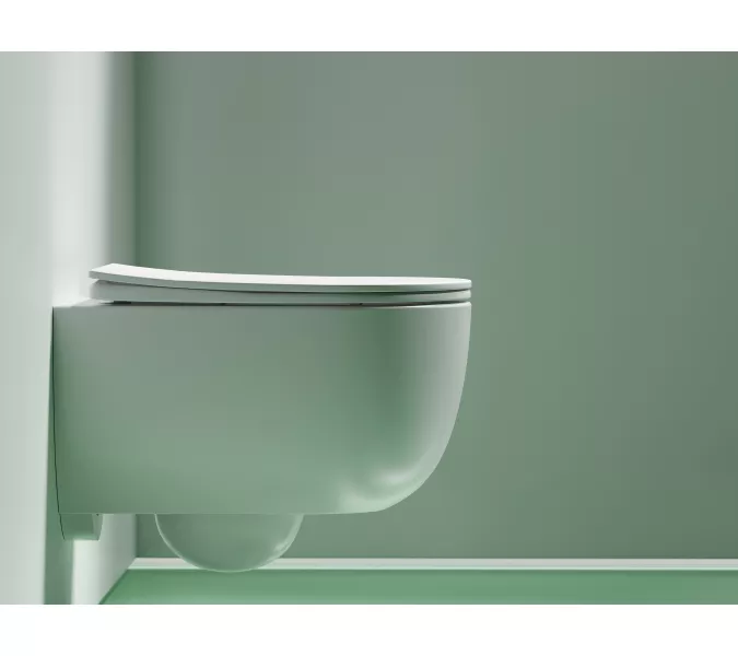 Подвесной унитаз Ceramica Nova Modena  Rimless (цвет Белый Матовый), Выбрать цвет: Белый матовый, изображение 4