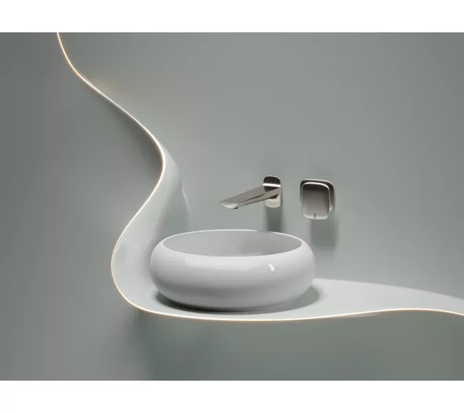 Умывальник чаша Ceramica Nova накладная круглая Element 360*360*120мм, Выбрать цвет: Белый, изображение 6