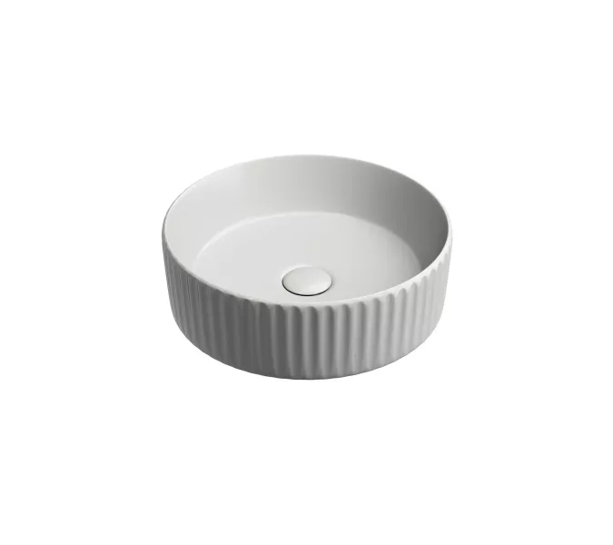 Умывальник чаша Ceramica Nova накладная круглая (цвет Серый Матовый) Element 360*360*115мм, Выбрать цвет: серый, изображение 6