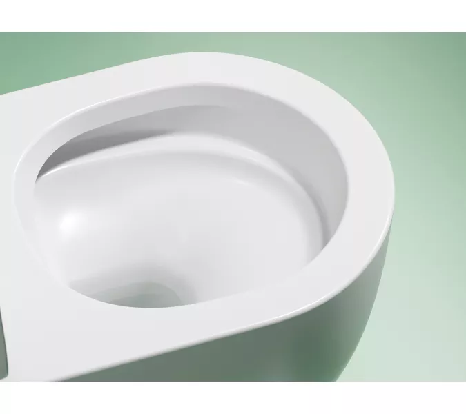 Подвесной унитаз Ceramica Nova Modena  Rimless (цвет Белый Матовый), Выбрать цвет: Белый матовый, изображение 9