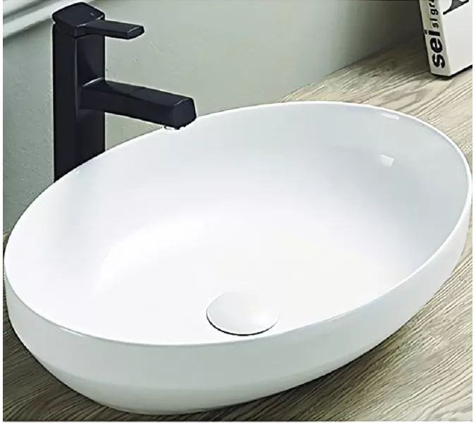 Раковина для ванной CeramaLux 78590, Выбрать цвет: Белый