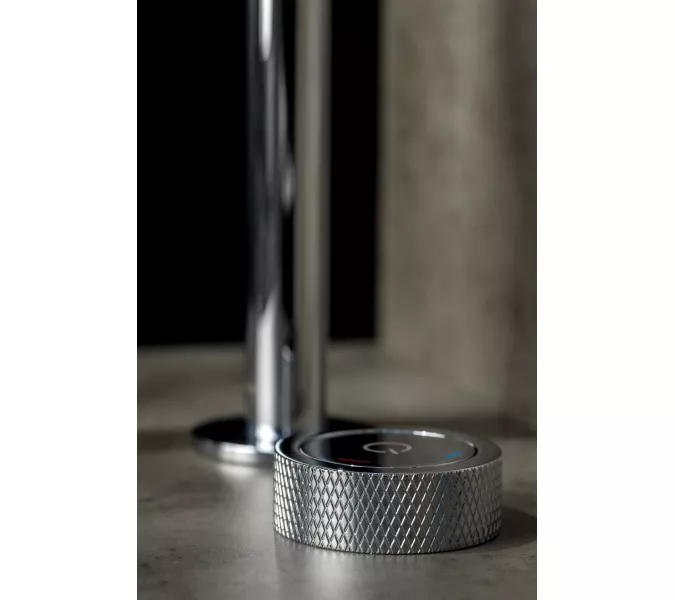 Смеситель автоматический для умывальника BOHEME TECH CHROME 158-CR, Выбрать цвет: Хром, изображение 5