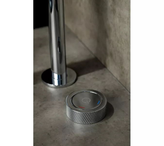 Смеситель автоматический для умывальника BOHEME TECH CHROME 158-CR, Выбрать цвет: Хром, изображение 6