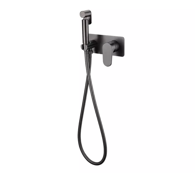 Гигиенический душ  BOHEME Spectre 457-GM, Выбрать цвет: Оружейная сталь