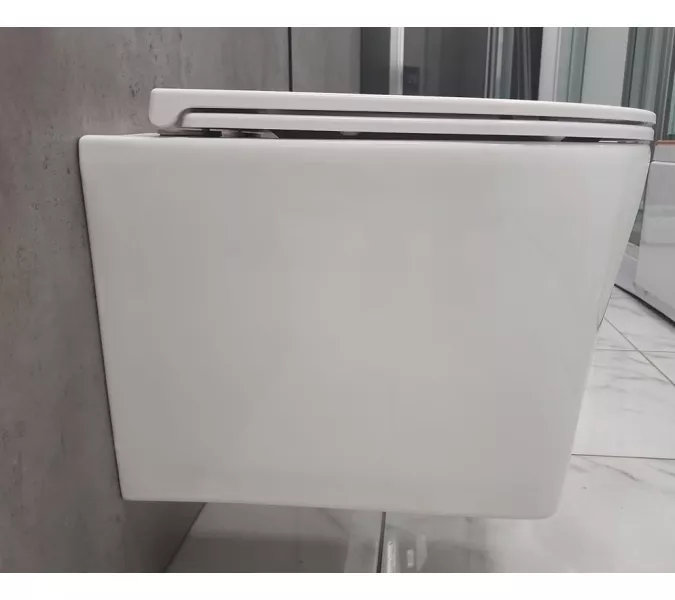 Унитаз подвесной WW NESENBACH 004 GL-WT, изображение 3