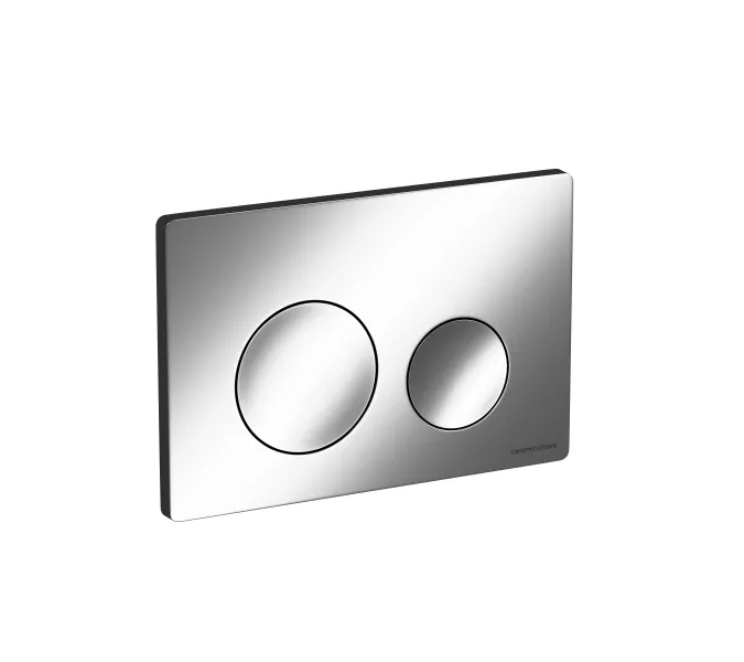 Кнопка смыва CERAMICANOVA Balance, клавиши Circle, цвет хром матовый,арт. CN12-001M, Выбрать цвет: Хром матовый