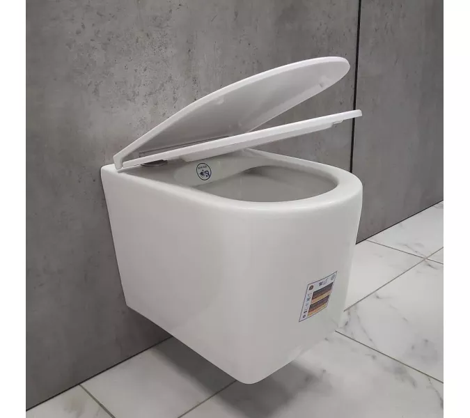 Унитаз подвесной WW NESENBACH 004 GL-WT, изображение 5