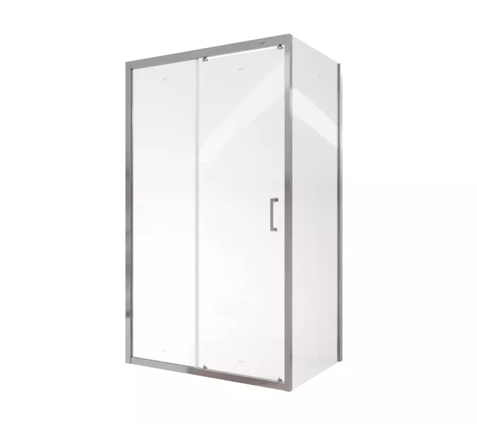 Душевой угол  GLORIA120  Ceruttispa без поддона (80x120x195), Цвет профиля: Хром, Выбрать размер: 80х120, изображение 6