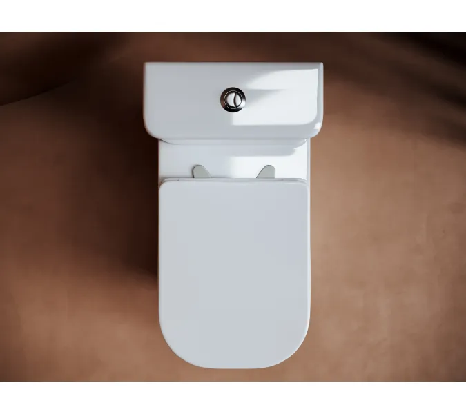 Напольный  унитаз с бачком CERAMICANOVA Alfa Rimless, изображение 4