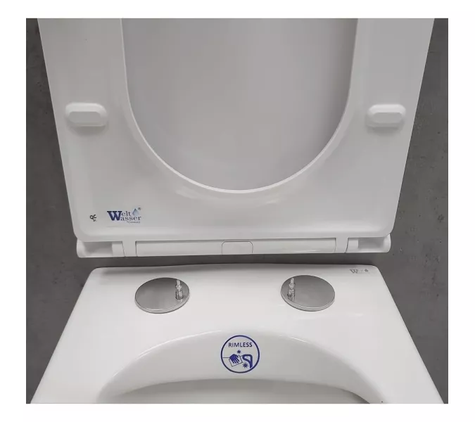 Унитаз подвесной WW NESENBACH 004 GL-WT, изображение 11