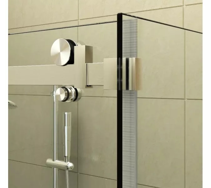 Душевой угол  CEZA'S120  Ceruttispa без поддона (90x120x195), Цвет профиля: Хром, Выбрать размер: 120х90, изображение 11