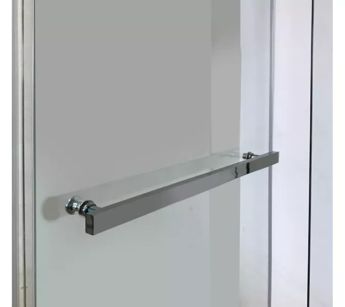 Кабина CHIKA901T душевая без крыши Ceruttispa (90x90x215-225), Цвет профиля: Хром, Тип поддона: Низкий, изображение 9