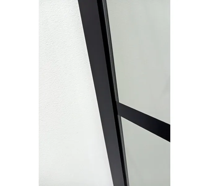 Душевая перегородка  MUZA T80/100 Ceruttispa без поддона (80x195), Цвет профиля: Черный, Выбрать размер: 80, изображение 11