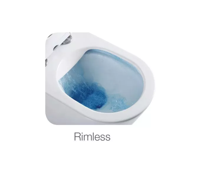 Унитаз подвесной WeltWasser ODENBACH 004 белый глянец / белый матовый, Выбрать цвет: Белый глянец, изображение 2