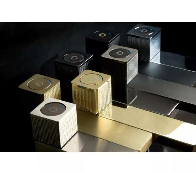 Смеситель автоматический для раковины Boheme QUAD 159-B чёрный, Выбрать цвет: Чёрный, изображение 2