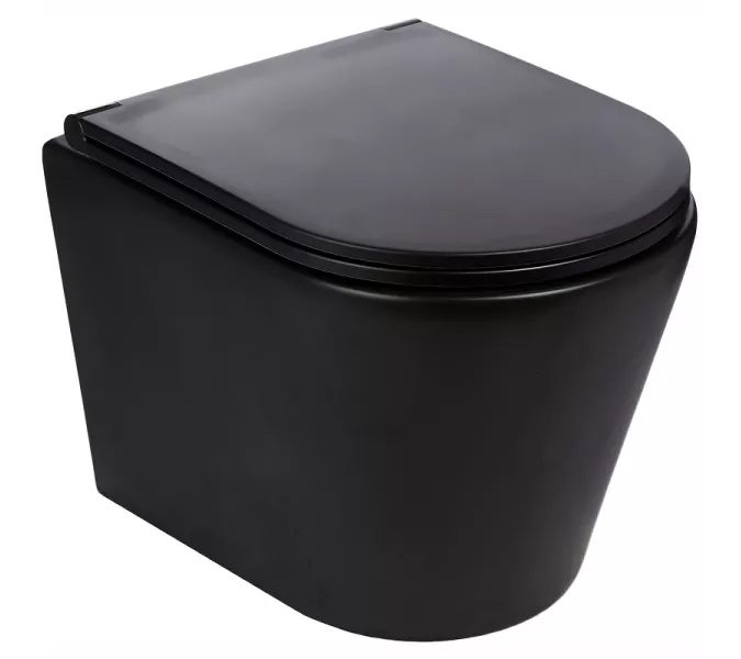 Унитаз подвесной WeltWasser WW SALZBACH 043 MT-BL черный матовый